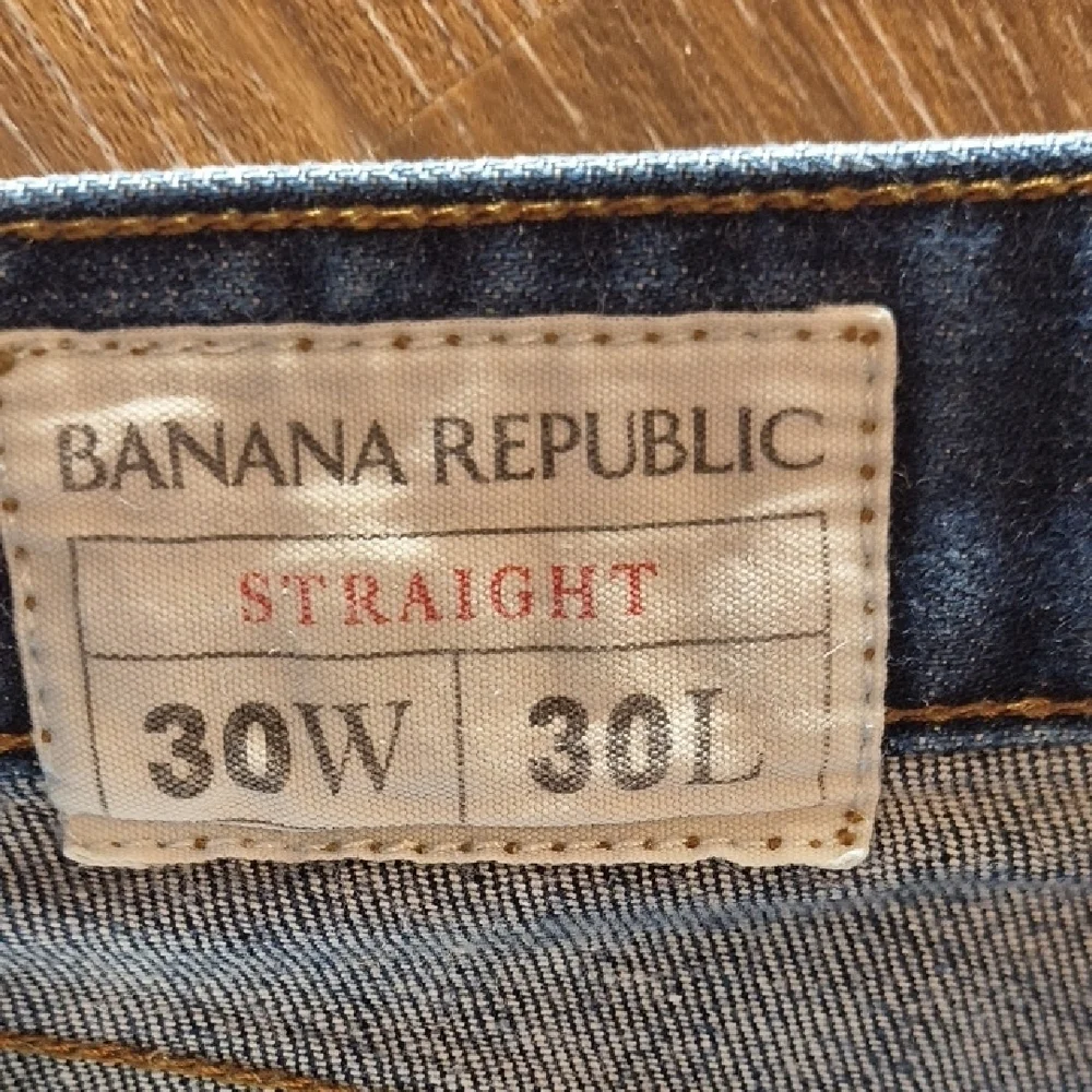 Banana Republic Indigo Straight Leg Jeans